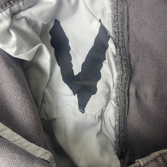 VALABASAS Carpenter Jeans Size 36 Paisley Trim Distressed Denim Pants - Picture 8 of 16